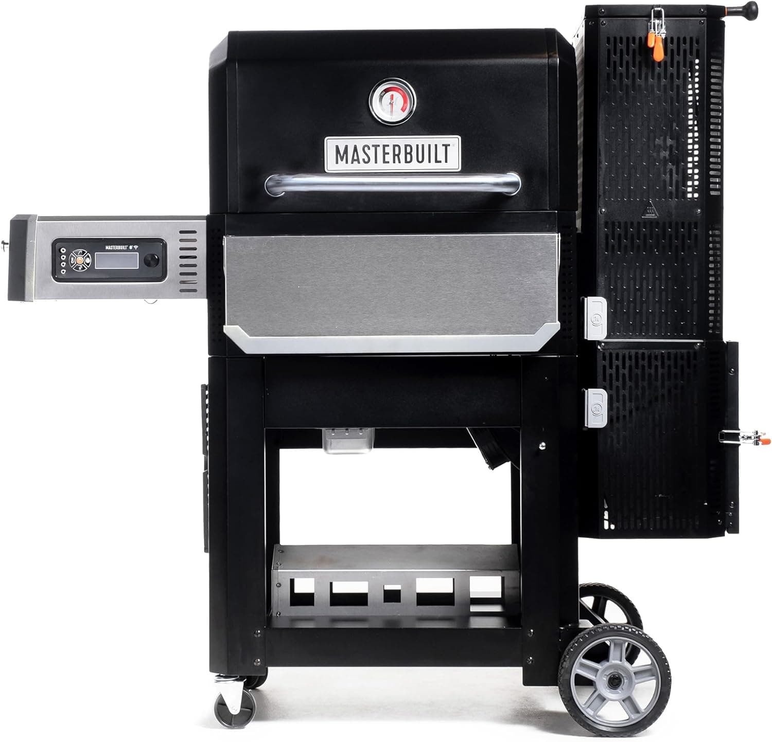 Masterbuilt® Gravity Series® 800 Digital Charcoal Grill, Griddle and Smoker with Digital Control, App Connectivity and 800 Cooking Square Inches in Black, Model MB20040221 Gravity Series 800