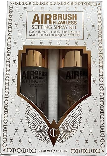 CHARLOTTE TILBURY Airbrush Flawless Setting Spray Kit Duo Set - 2 x 1.1 oz