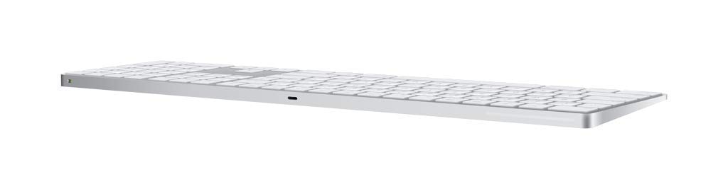 Apple Magic Keyboard with Numeric Keypad: Wireless, Bluetooth, Rechargeable. Works with Mac, iPad, or iPhone;  - White - Image 2