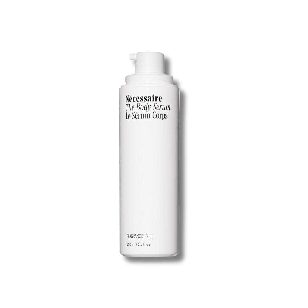 Nécessaire The Body Serum - Hydrating Serum With Hyaluronic Acid, Niacinamide + Ceramides. Dermatologist-Tested. Hypoallergenic. Approved By The National Eczema Association. 150 ml / 5.1 fl oz.: Nécessaire The Body Serum - Hydrating Serum With Hyaluronic Acid, Niacinamide + Ceramides. Dermatologist-Tested. Hypoallergenic. Approved By The National Eczema Association. 150 ml / 5.1 fl oz.