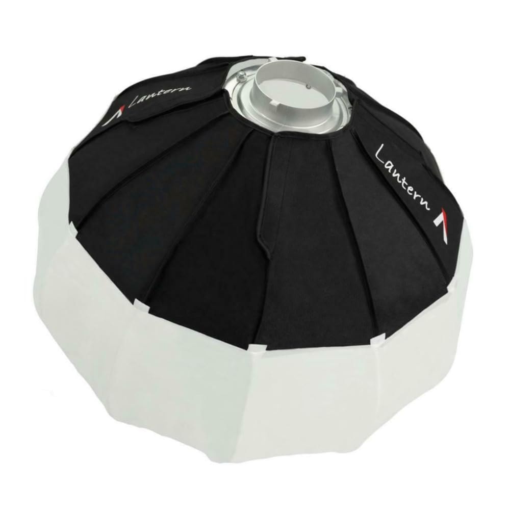 Aputure Lantern Softbox Soft Light Modifier,26inch, Quick-Setup Quick-Folding Aputure Space Light Upgraded for Aputure 300D Mark II 120D 120T 120D Mark II 300X and Other Bowens Mount Light - Image 4