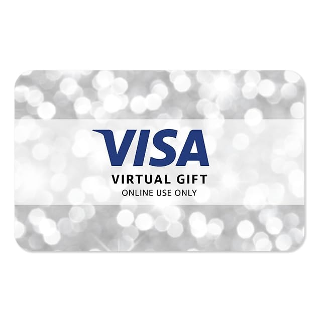 Visa Virtual $100 eGift Card (plus $5.95 Purchase Fee) - For Online Use Only - Image 1