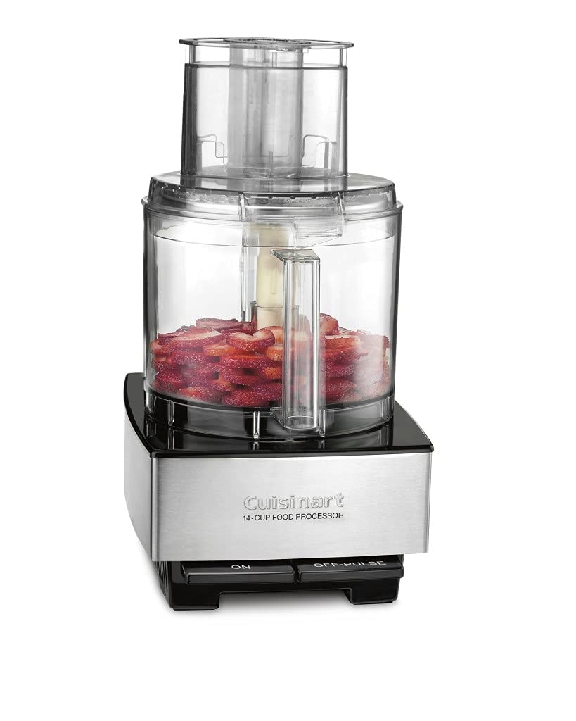 Cuisinart Food Processor 14-Cup Vegetable Chopper for Mincing, Dicing, Shredding, Puree & Kneading Dough, Stainless Steel, DFP-14BCNY - Image 2