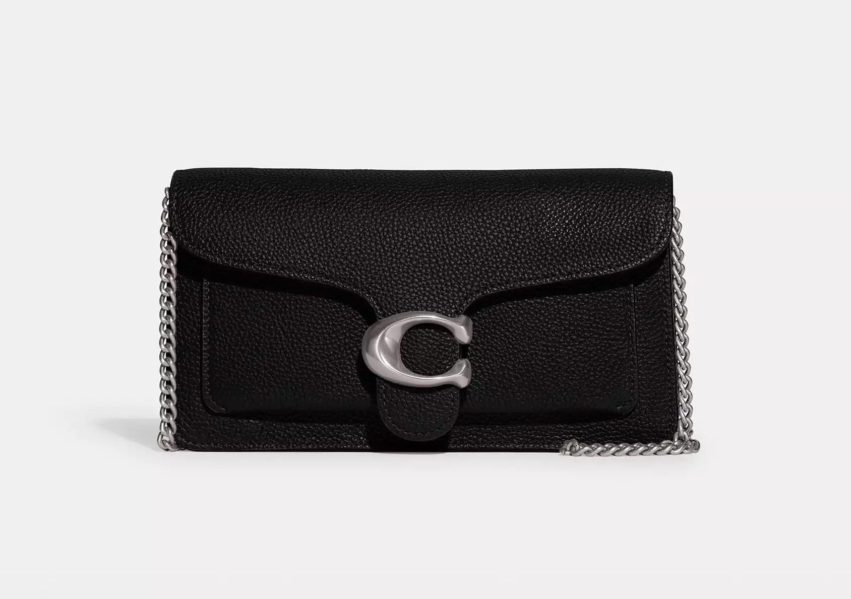 COACH Tabby Chain Clutch, LH/Black - Image 1