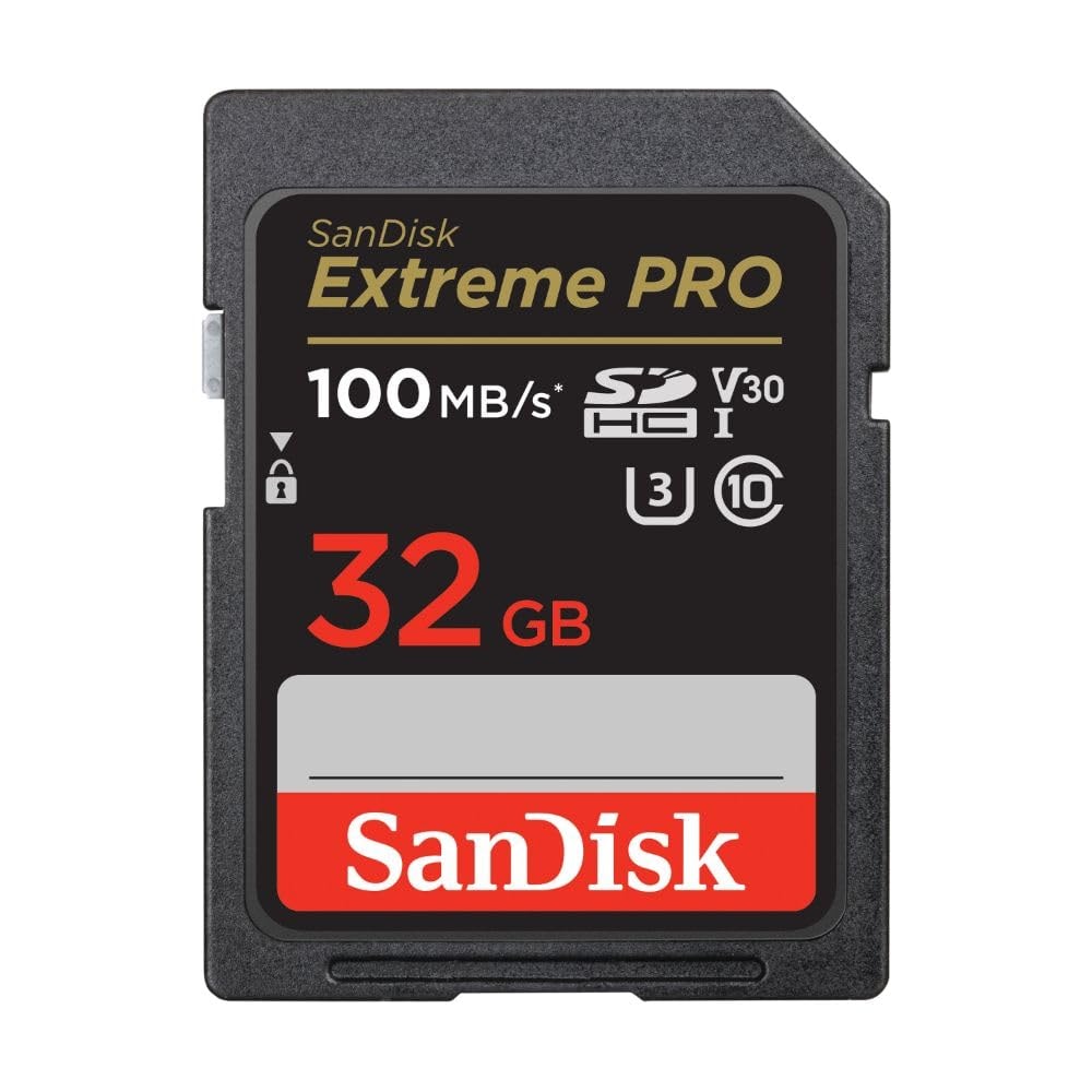 SanDisk 128GB Extreme PRO SDXC UHS-I Memory Card - C10, U3, V30, 4K UHD, SD Card - SDSDXXD-128G-GN4IN - Image 1