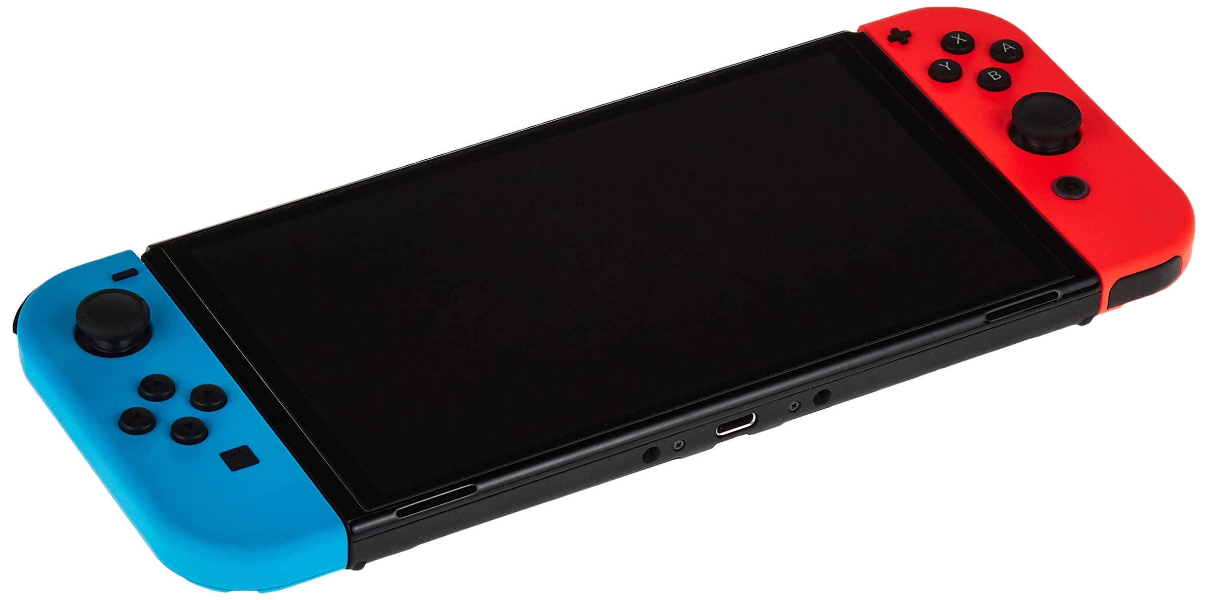 Nintendo Switch – OLED Model w/ Neon Red & Neon Blue Joy-Con - Image 4