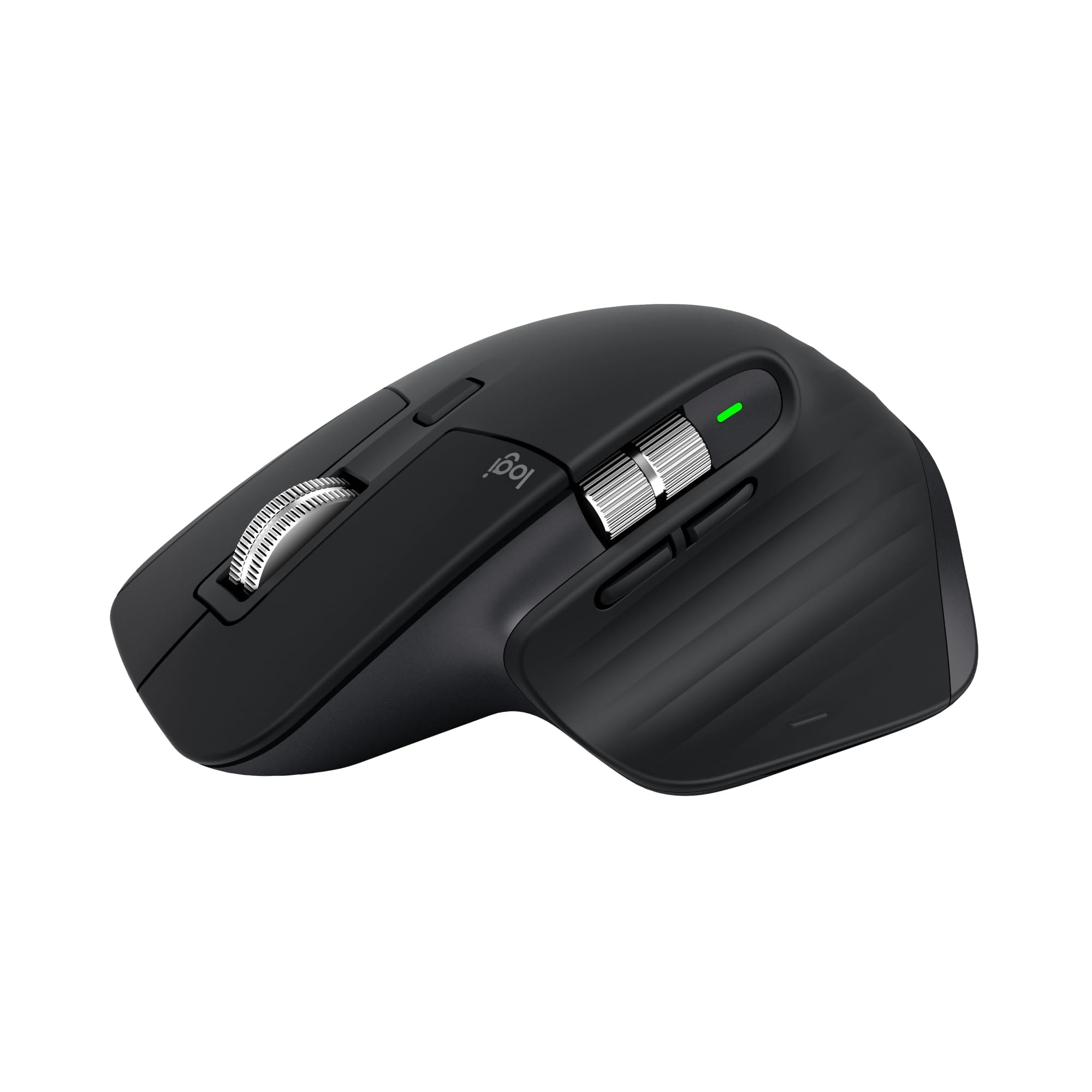 Logitech MX Master 3S - Wireless Performance Mouse with Ultra-fast Scrolling, Ergo, 8K DPI, Track on Glass, Quiet Clicks, USB-C, Bluetooth, Windows, Linux, Chrome - Graphite - Image 1