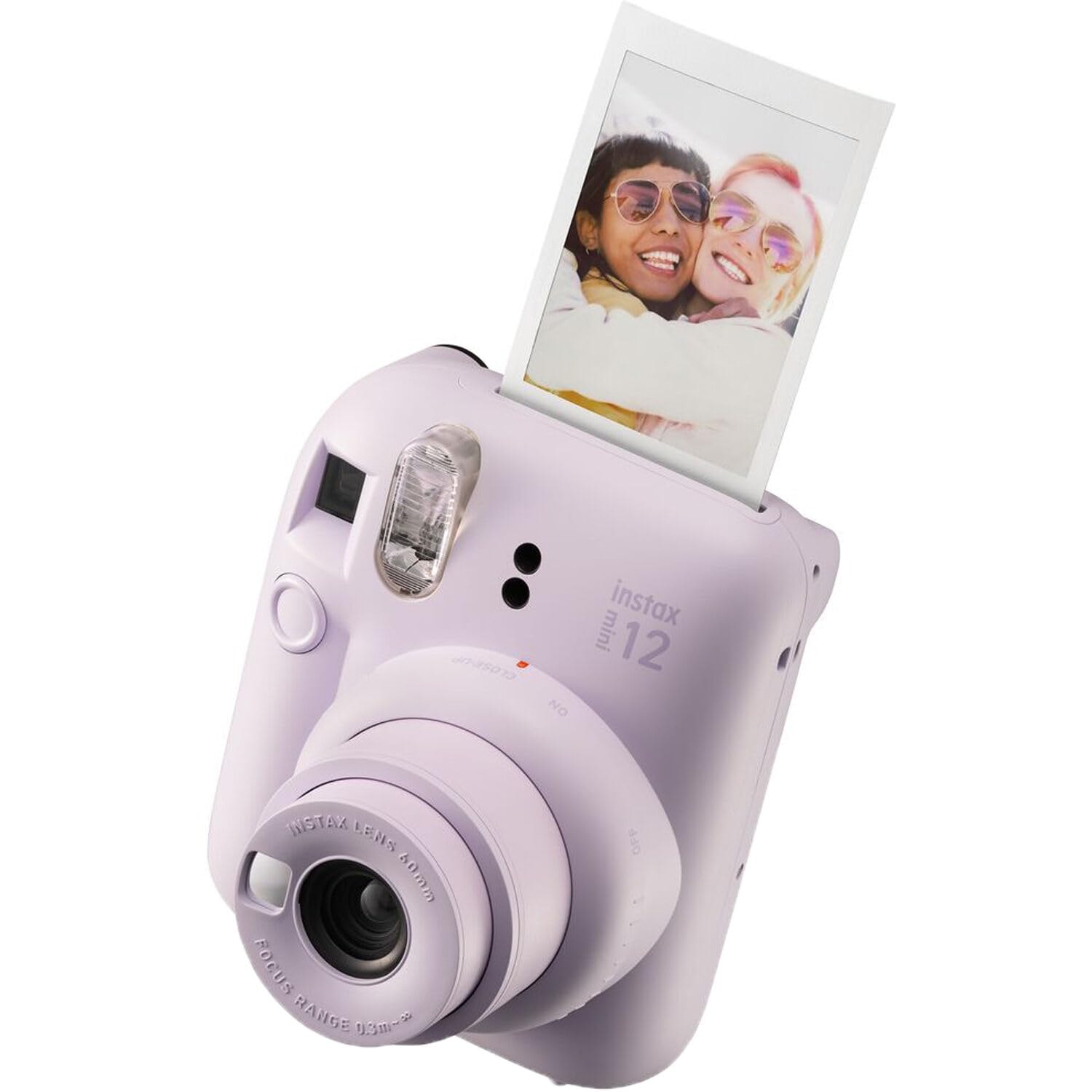 Fujifilm Instax Mini 12 Instant Camera + MiniMate Accessory Bundle & Compatible Custom Case + Fuji Instax Film Value Pack (50 Sheets) Flamingo Designer Photo Album () - Image 8