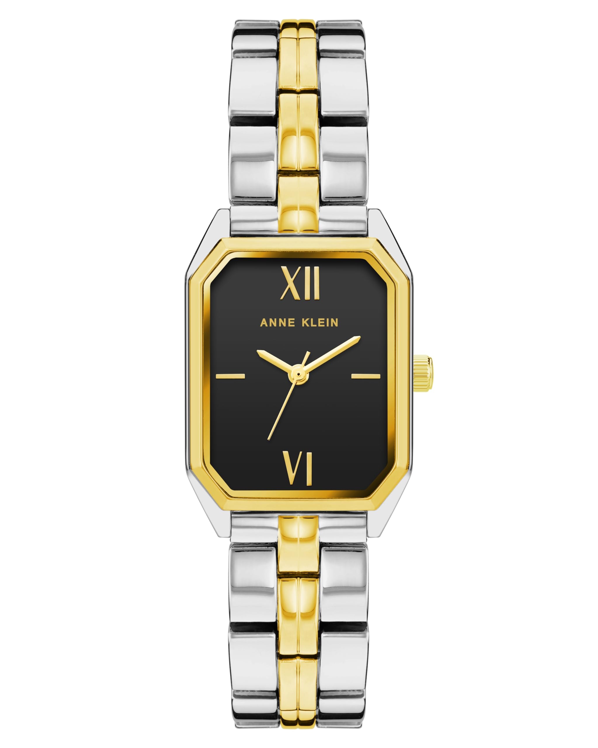 Anne Klein Women's Bracelet Watch: Two Tone/Black