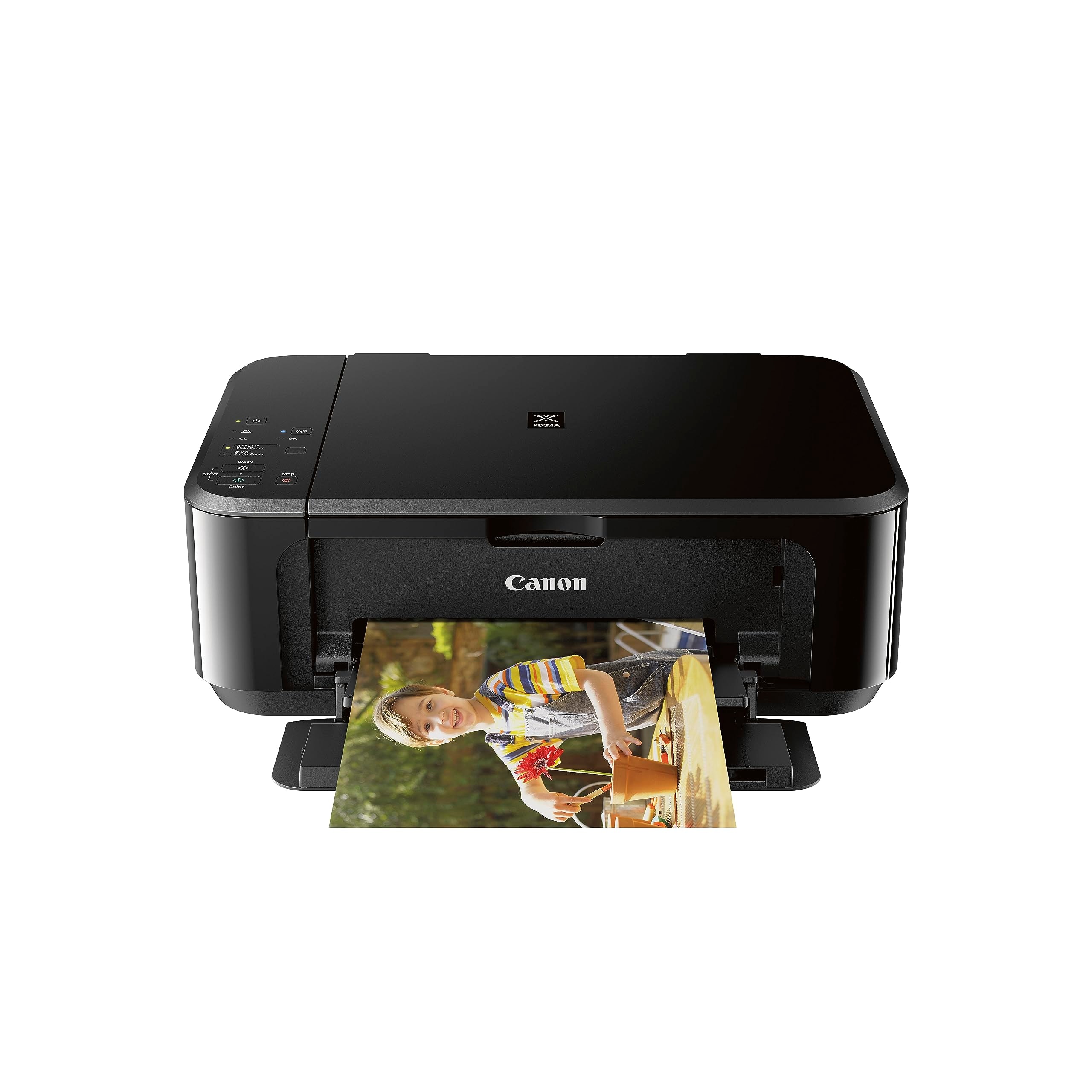 Canon Pixma MG3620 Wireless All-in-One Color Inkjet Printer with Mobile and Tablet Printing, Black: Black Printer