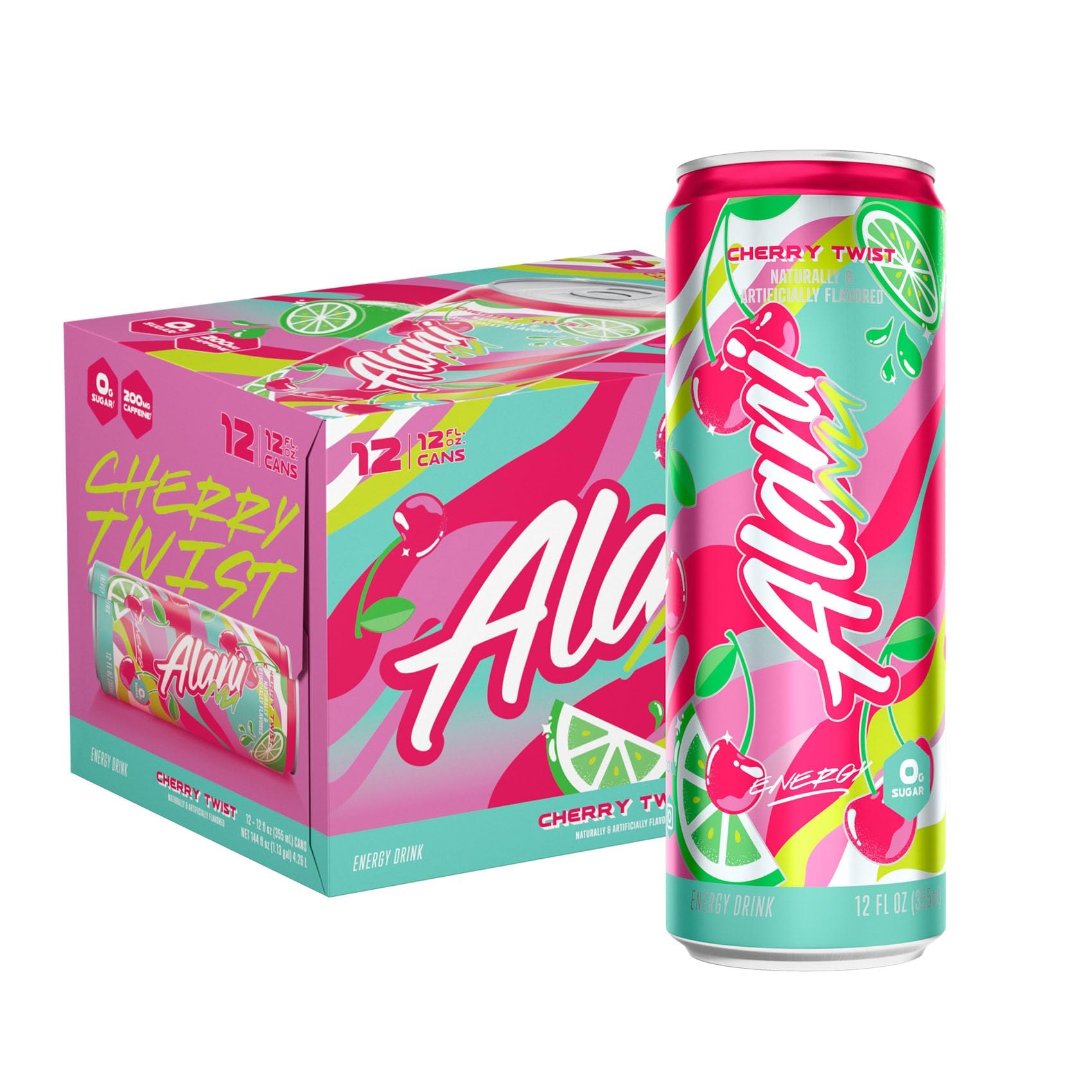 Alani Nu Dream Float Sugar Free, Low Calorie Energy Drinks | 200mg Caffeine | Pre Workout Performance with Antioxidants | Biotin B Vitamins | Zero Sugar | 15 Calories or Less | 12 Fl Oz Cans (24 Pack) - Image 1