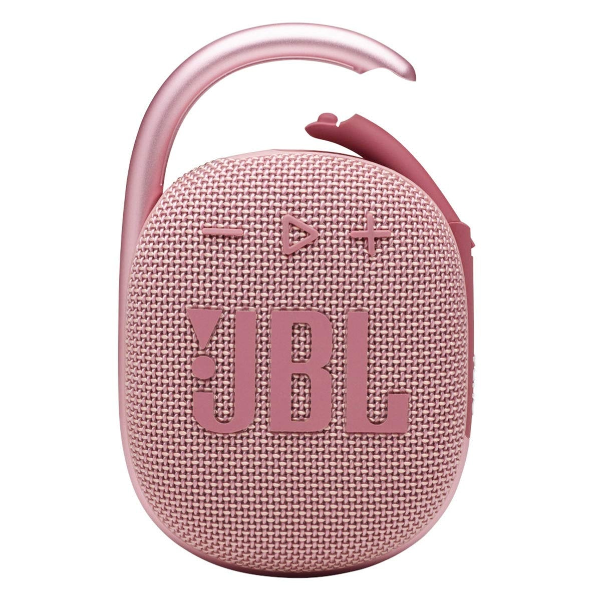 JBL Clip 4 - Portable Mini Bluetooth Speaker, big audio and punchy bass, integrated carabiner, IP67 waterproof and dustproof, 10 hours of playtime, speaker for home, outdoor and travel (): Pink