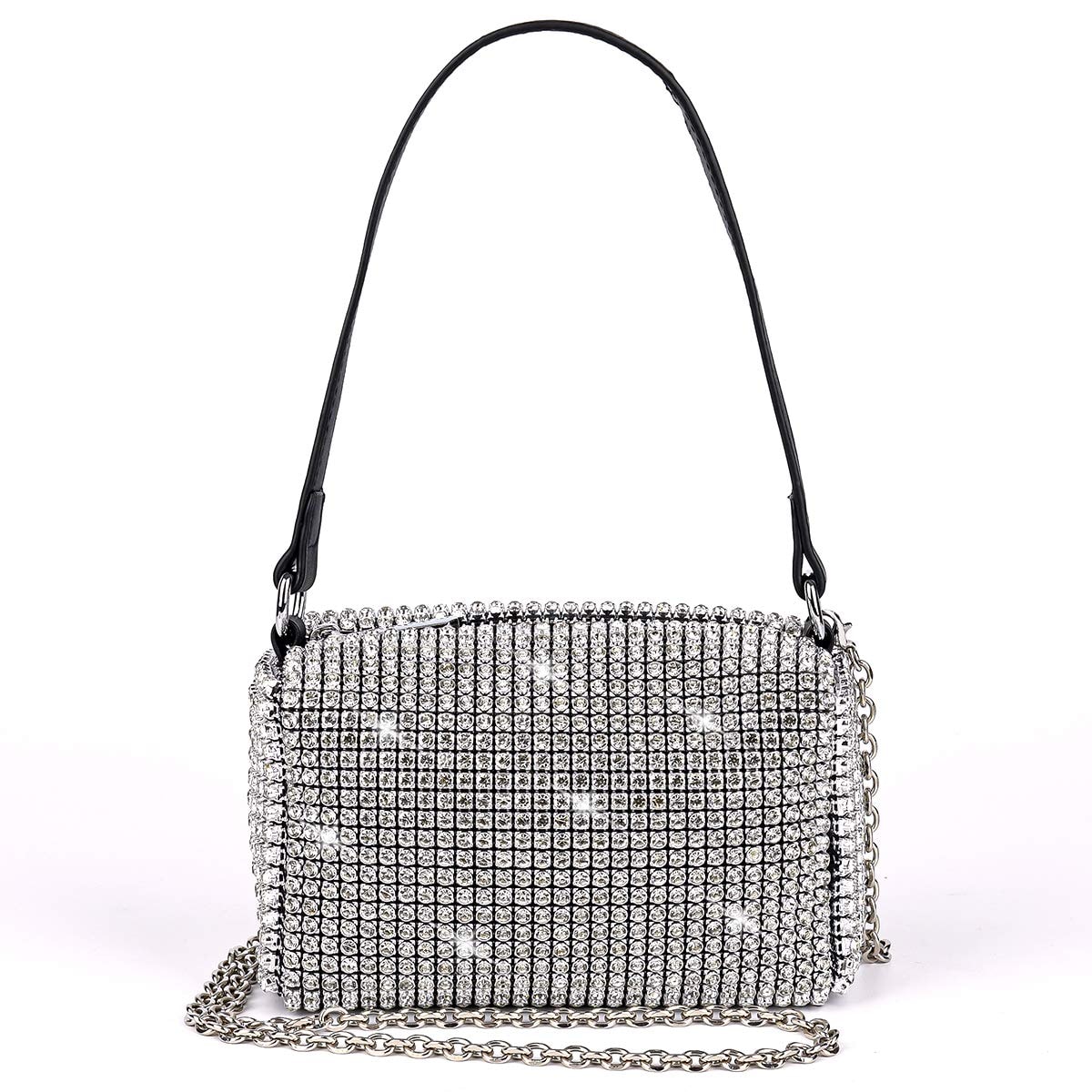 Bling Bling Crystals Evening Clutch Bag for Women Girls Sparkling Crossbody Bag Wedding Prom Party Club Purses Handbags: Bling Bling Crystals Evening Clutch Bag for Women Girls Sparkling Crossbody Bag Wedding Prom Party Club Purses Handbags