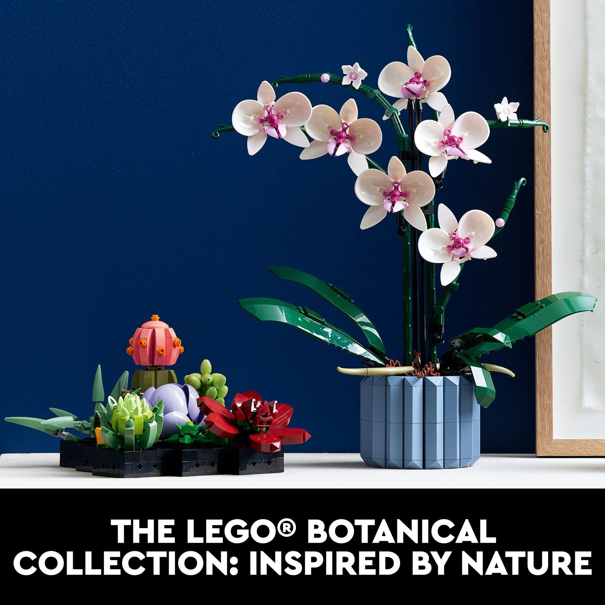 LEGO Botanicals Orchid - Artificial, Fake Indoor Flowers Building Set for Home, Kitchen, Desk Decoration, Adults Ages 18+ - Gift for Her and Him - 10311 - Image 6