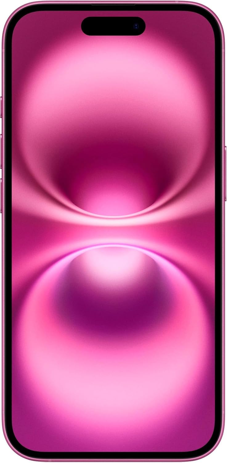 (Renewed) Apple iPhone 16, US Version, 512GB, Black - Unlocked: Pink 512GB