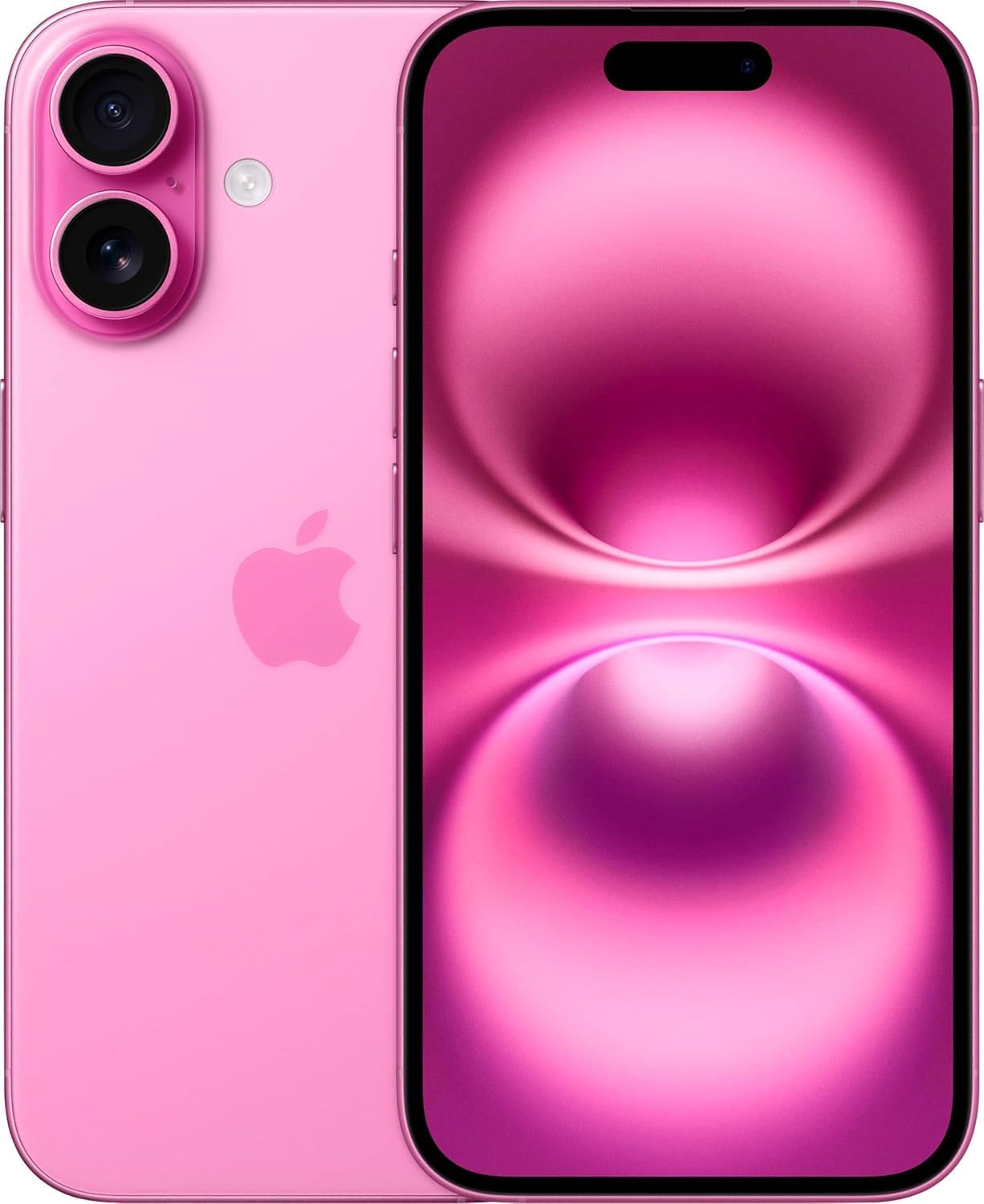 (Renewed) Apple iPhone 16, US Version, 512GB, Black - Unlocked: Pink 512GB