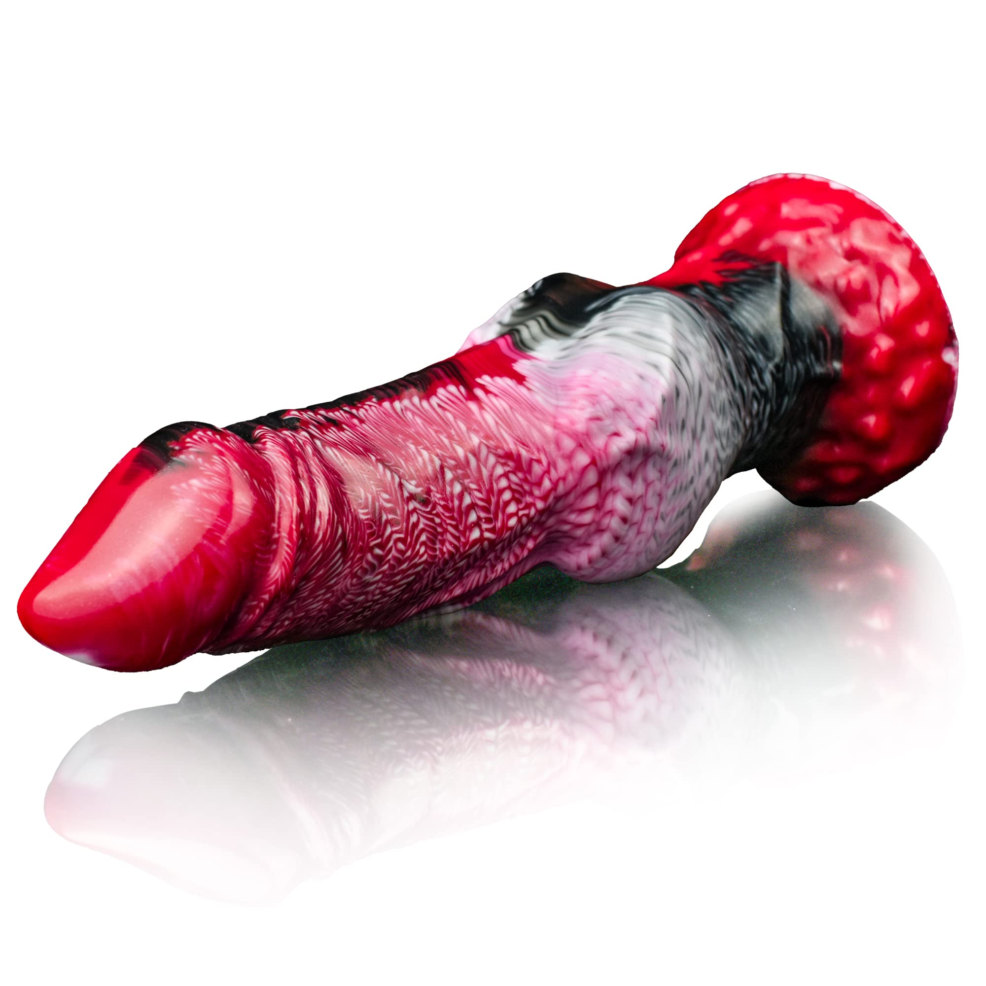 9" Alien Dildo Horse Dildo XL Monster Dildo with Big Knot, Huge Anal Dildo Dragon Dildo with Strong Suction Cup, Knotted Dog Dildo Big Anal Toys for G & P Spot, Adult Toys for Women Men Couples