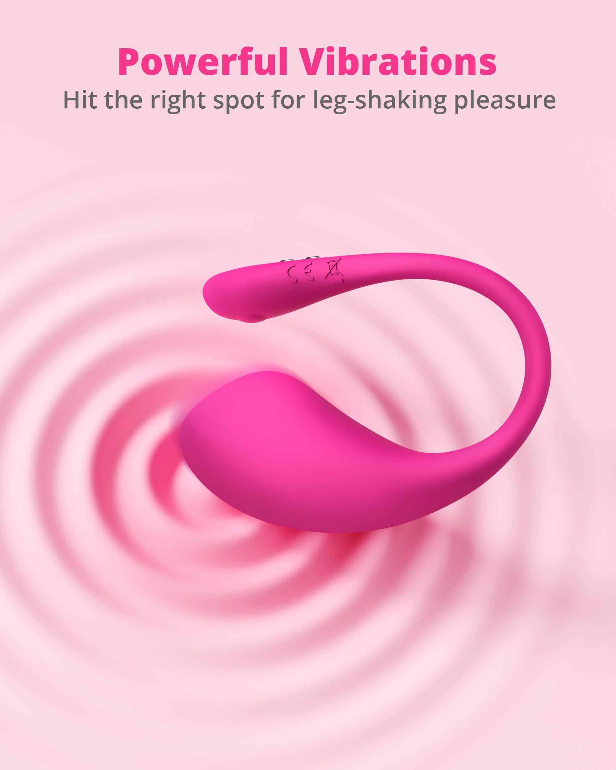 LOVENSE Lush 3 Remote Control Bullet Vibrator for Women, Wearable G-spot Vibrators with Remote App Controlled for Female Couples, Discreet Long Distance Adult Sex Toys with Unlimited Vibration Modes