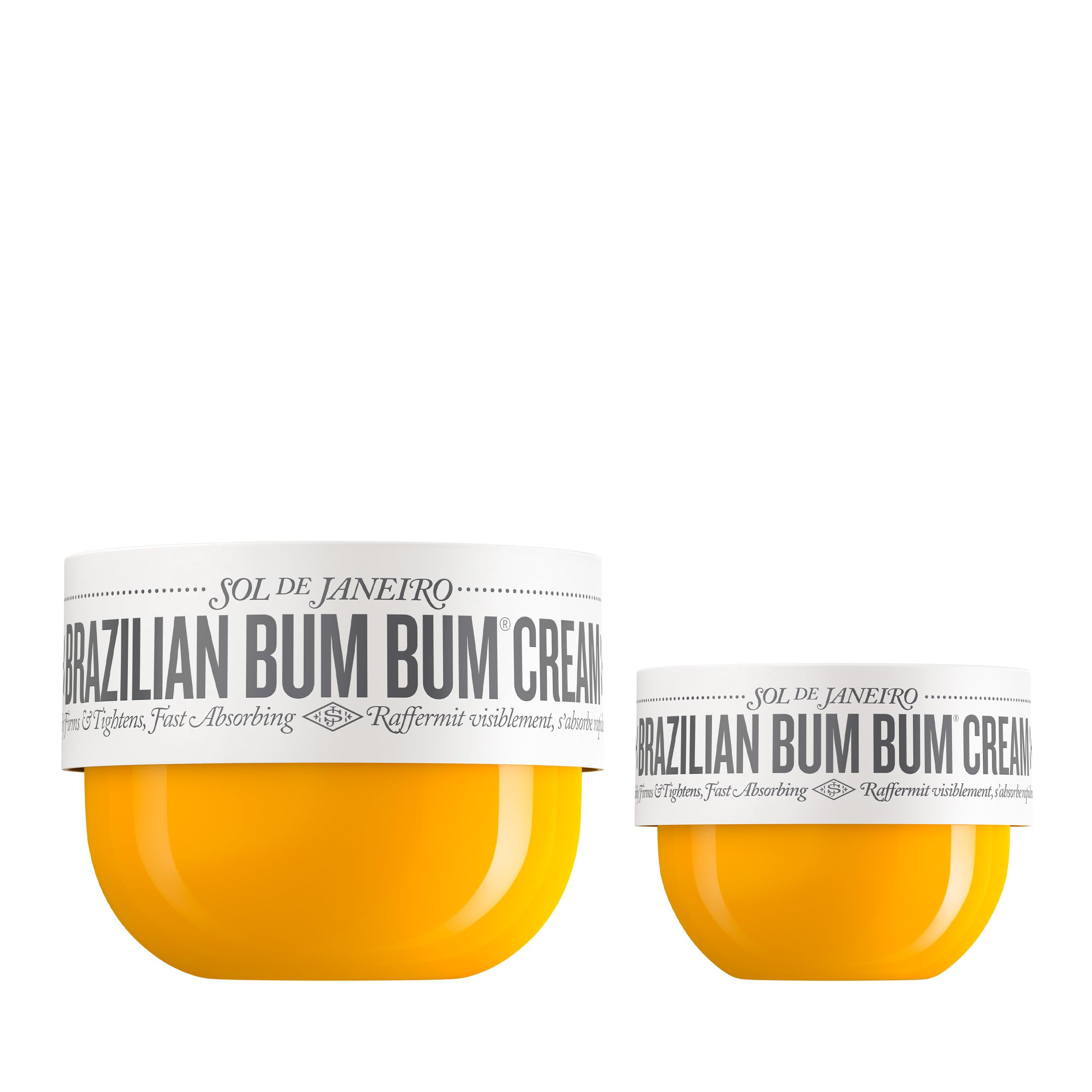 SOL DE JANEIRO Brazilian Bum Bum Cream: 2.5 + 8.1 Fl Oz (Pack of 2)